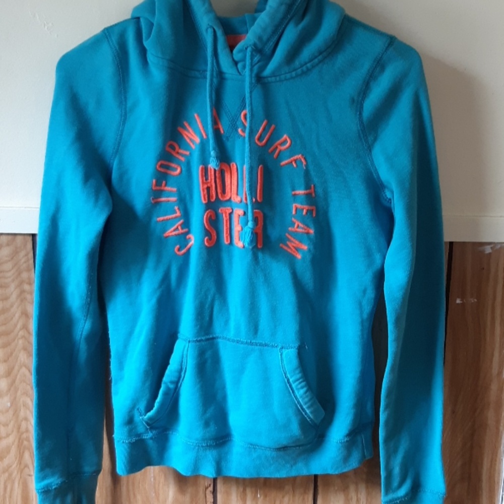 Light Blue Hollister Hoodie